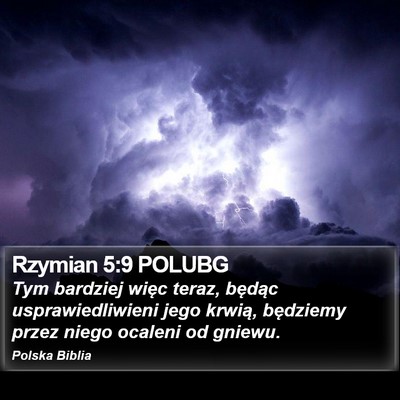 Rzymian 5:9 POLUBG Bible Verse Image
