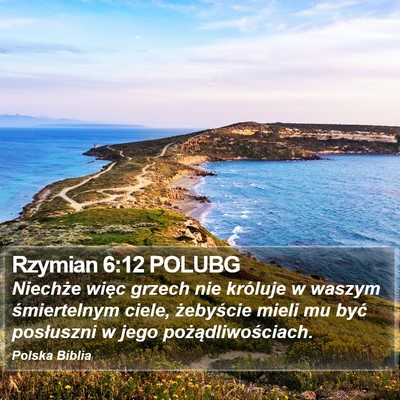 Rzymian 6:12 POLUBG Bible Verse Image