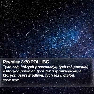 Rzymian 8:30 POLUBG Bible Verse Image