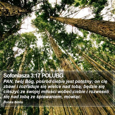 Sofoniasza 3:17 POLUBG Bible Verse Image