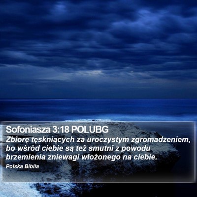 Sofoniasza 3:18 POLUBG Bible Verse Image