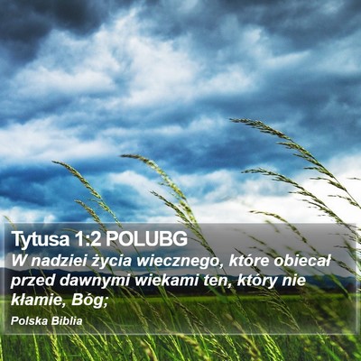 Tytusa 1:2 POLUBG Bible Verse Image