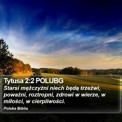 Tytusa 2:2 POLUBG Bible Verse Image