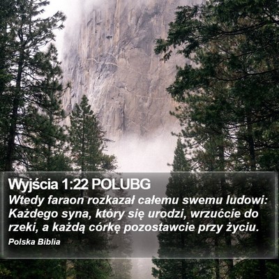 Wyjścia 1:22 POLUBG Bible Verse Image