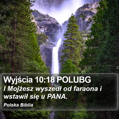 Wyjścia 10:18 POLUBG Bible Verse Image