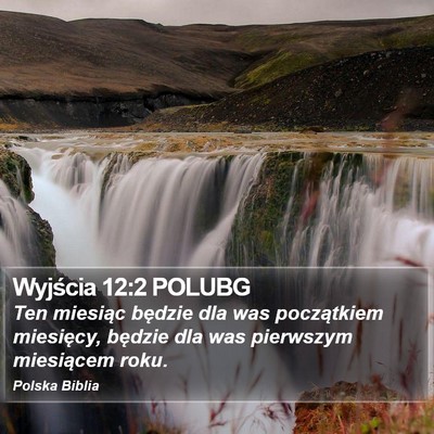 Wyjścia 12:2 POLUBG Bible Verse Image