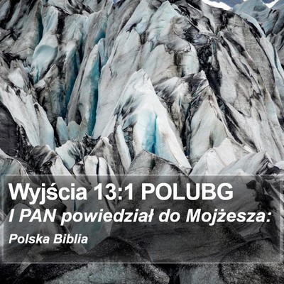 Wyjścia 13:1 POLUBG Bible Verse Image