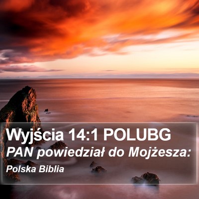 Wyjścia 14:1 POLUBG Bible Verse Image