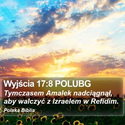 Wyjścia 17:8 POLUBG Bible Verse Image