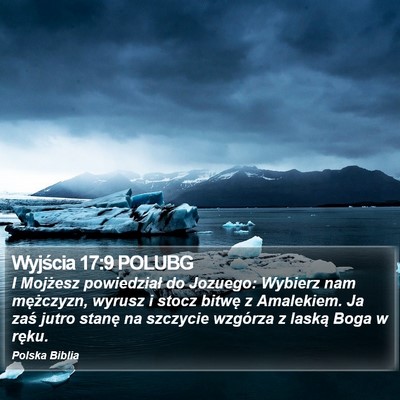 Wyjścia 17:9 POLUBG Bible Verse Image