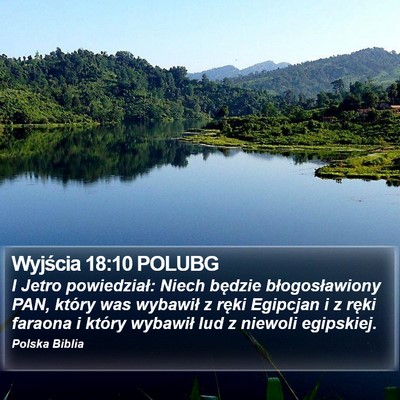 Wyjścia 18:10 POLUBG Bible Verse Image