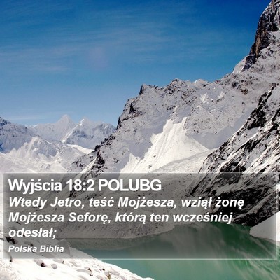 Wyjścia 18:2 POLUBG Bible Verse Image
