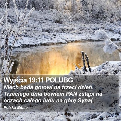 Wyjścia 19:11 POLUBG Bible Verse Image