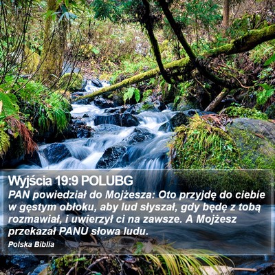 Wyjścia 19:9 POLUBG Bible Verse Image