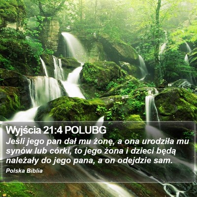 Wyjścia 21:4 POLUBG Bible Verse Image