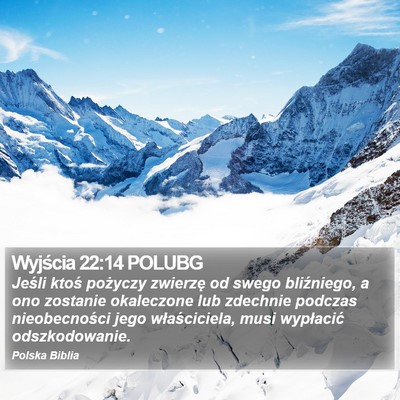 Wyjścia 22:14 POLUBG Bible Verse Image