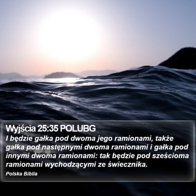 Wyjścia 25:35 POLUBG Bible Verse Image