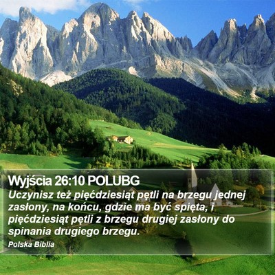 Wyjścia 26:10 POLUBG Bible Verse Image