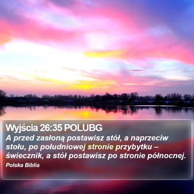 Wyjścia 26:35 POLUBG Bible Verse Image