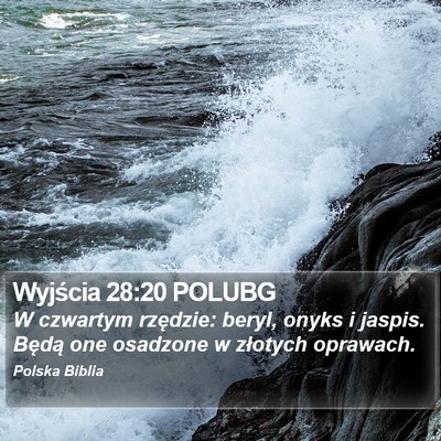 Wyjścia 28:20 POLUBG Bible Verse Image
