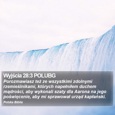 Wyjścia 28:3 POLUBG Bible Verse Image