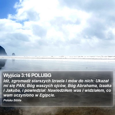 Wyjścia 3:16 POLUBG Bible Verse Image