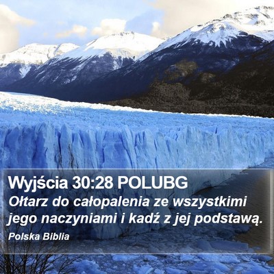 Wyjścia 30:28 POLUBG Bible Verse Image