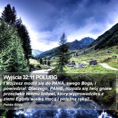 Wyjścia 32:11 POLUBG Bible Verse Image