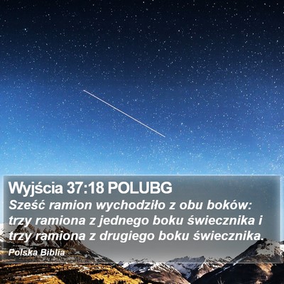 Wyjścia 37:18 POLUBG Bible Verse Image