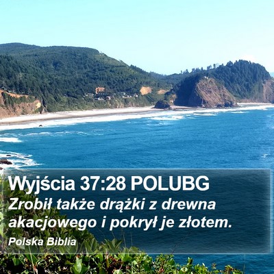 Wyjścia 37:28 POLUBG Bible Verse Image