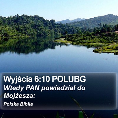 Wyjścia 6:10 POLUBG Bible Verse Image