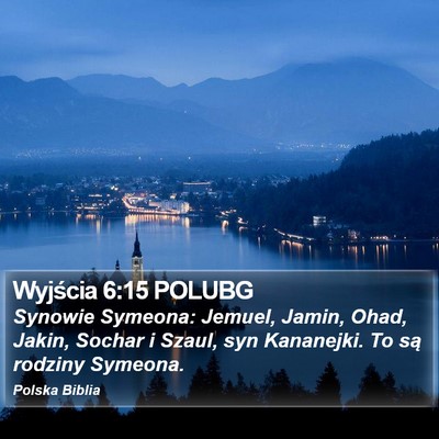 Wyjścia 6:15 POLUBG Bible Verse Image