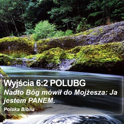 Wyjścia 6:2 POLUBG Bible Verse Image