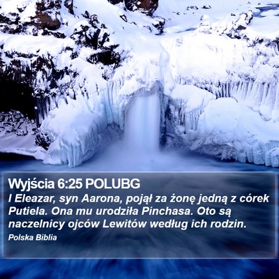 Wyjścia 6:25 POLUBG Bible Verse Image