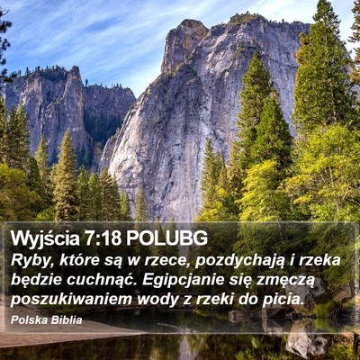 Wyjścia 7:18 POLUBG Bible Verse Image
