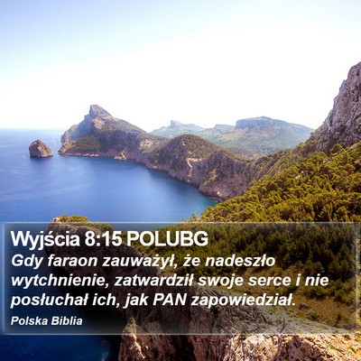Wyjścia 8:15 POLUBG Bible Verse Image
