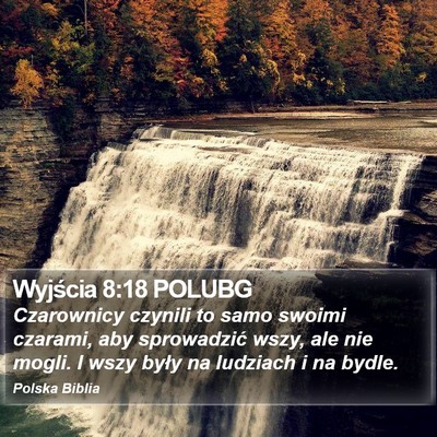 Wyjścia 8:18 POLUBG Bible Verse Image