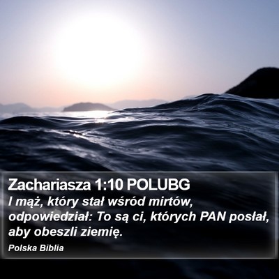 Zachariasza 1:10 POLUBG Bible Verse Image