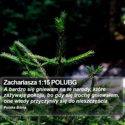 Zachariasza 1:15 POLUBG Bible Verse Image