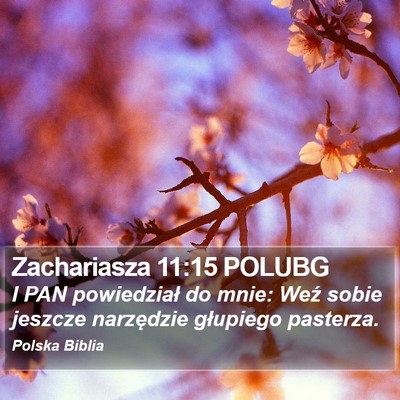 Zachariasza 11:15 POLUBG Bible Verse Image