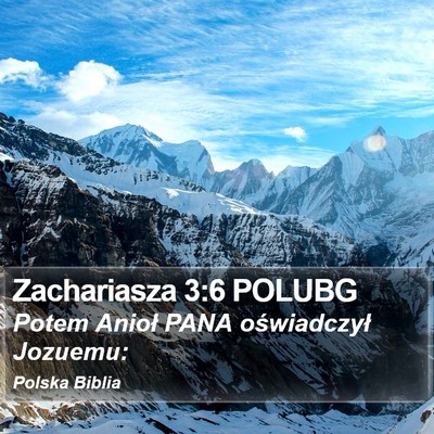 Zachariasza 3:6 POLUBG Bible Verse Image