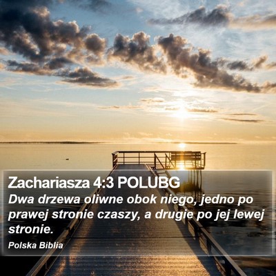 Zachariasza 4:3 POLUBG Bible Verse Image