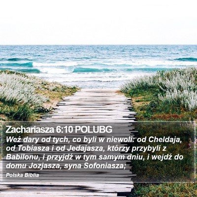Zachariasza 6:10 POLUBG Bible Verse Image