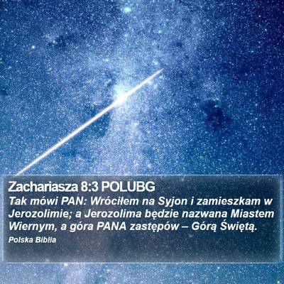 Zachariasza 8:3 POLUBG Bible Verse Image