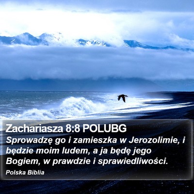 Zachariasza 8:8 POLUBG Bible Verse Image