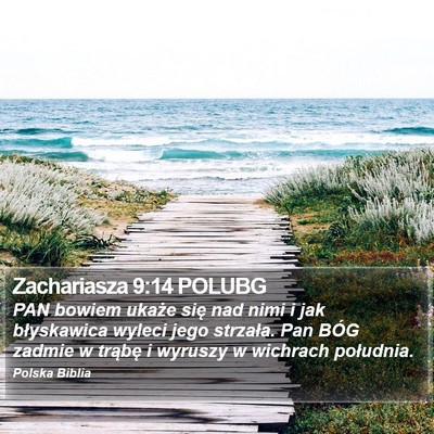 Zachariasza 9:14 POLUBG Bible Verse Image