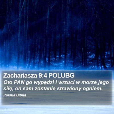 Zachariasza 9:4 POLUBG Bible Verse Image