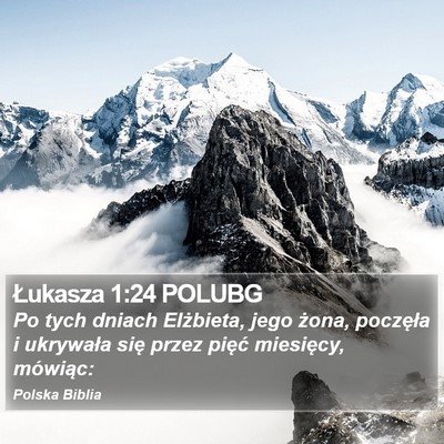 Łukasza 1:24 POLUBG Bible Verse Image