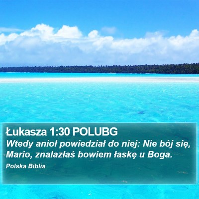 Łukasza 1:30 POLUBG Bible Verse Image