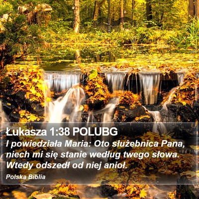 Łukasza 1:38 POLUBG Bible Verse Image